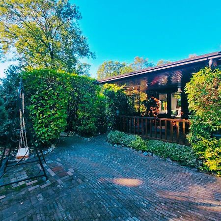 "De Jungle" Chalet Met Veranda Op Ijsselheide Hattemerbroek Veluwe Exterior foto