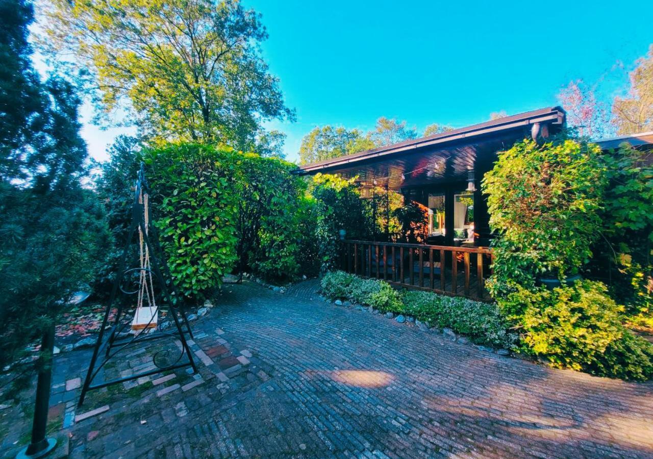 "De Jungle" Chalet Met Veranda Op Ijsselheide Hattemerbroek Veluwe Exterior foto